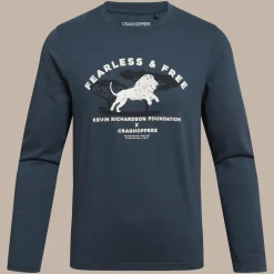 Kinderen Craghoppers Nosilife Cruz Long Sleeved t-shirt