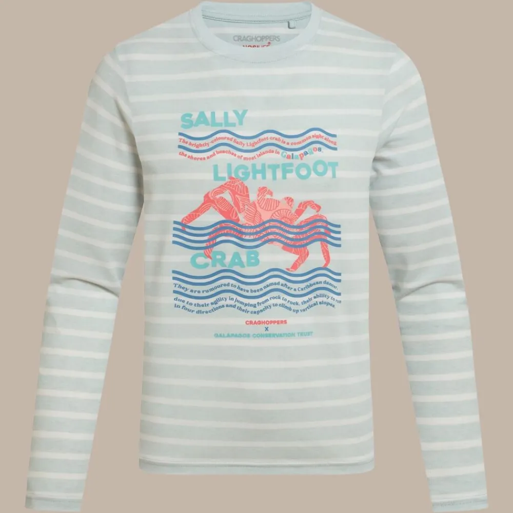 Kinderen Craghoppers Nosilife Cruz Long Sleeved t-shirt