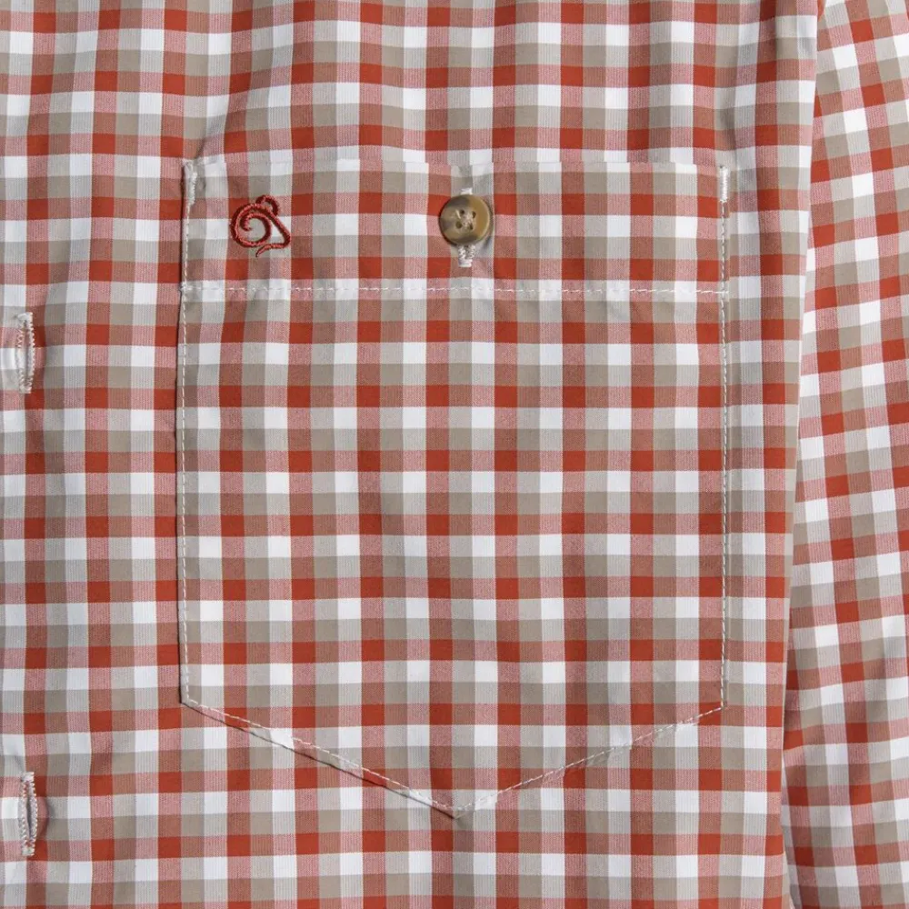 Heren Craghoppers Nosilife Nuoro Check LS shirt men