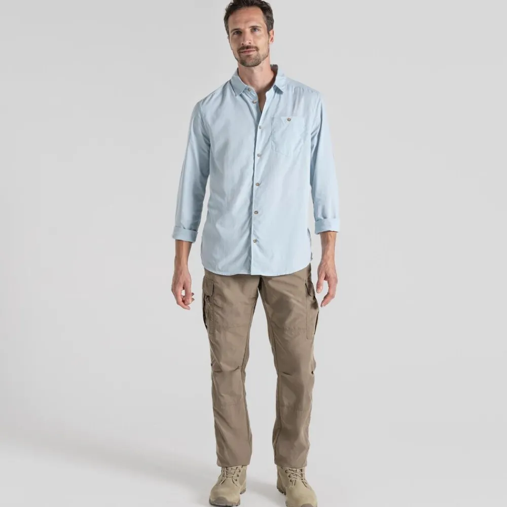 Heren Craghoppers Nosilife Nuoro Long Sleeved Shirt II