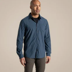 Heren Craghoppers Nosilife Nuoro Long Sleeved Shirt II