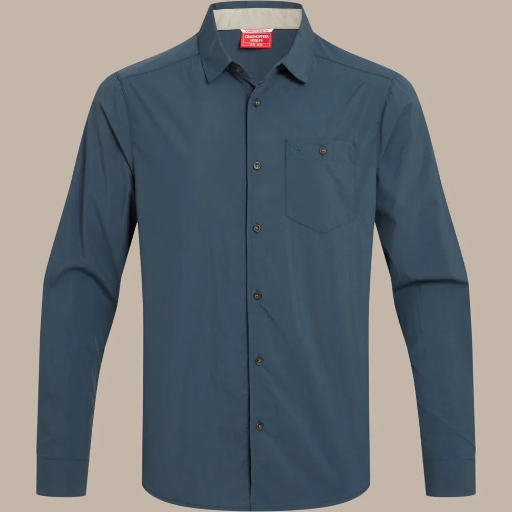 Heren Craghoppers Nosilife Nuoro Long Sleeved Shirt II