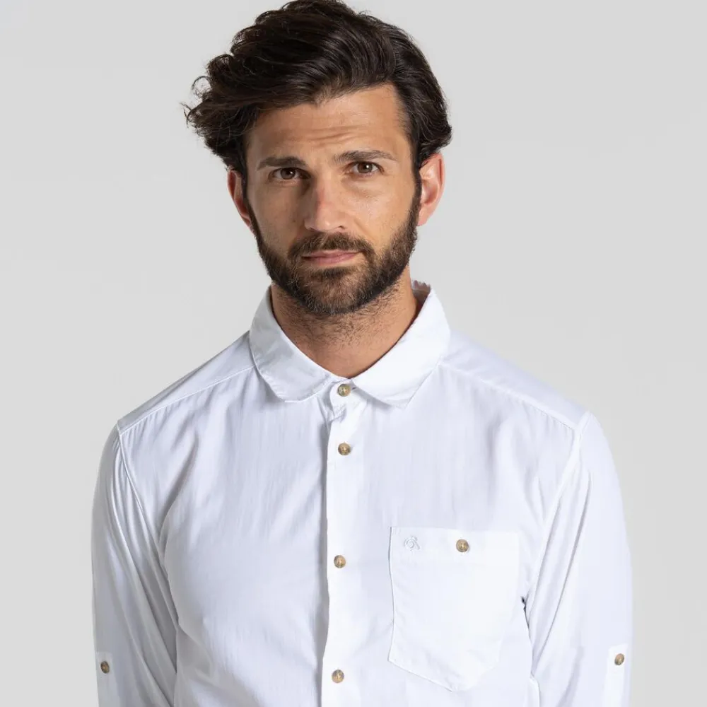 Heren Craghoppers Nosilife Nuoro Long Sleeved Shirt II