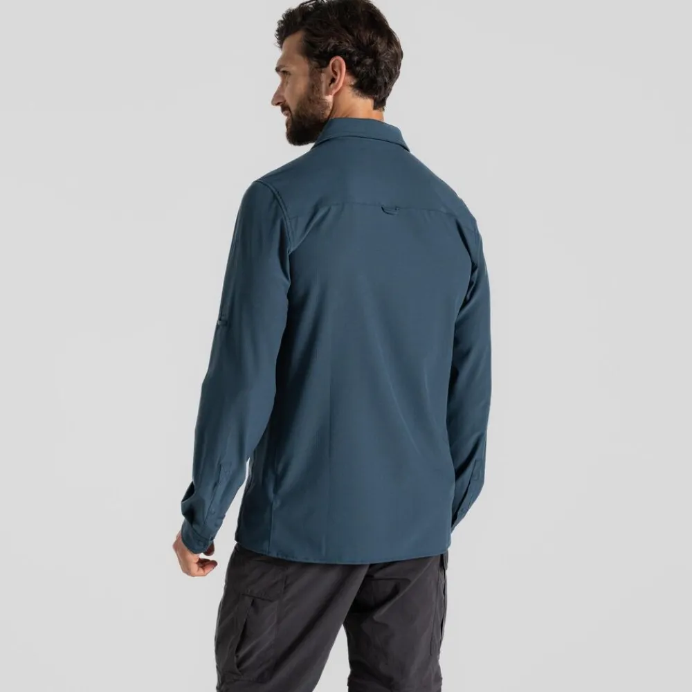 Heren Craghoppers Nosilife Pro Long Sleeved Shirt III