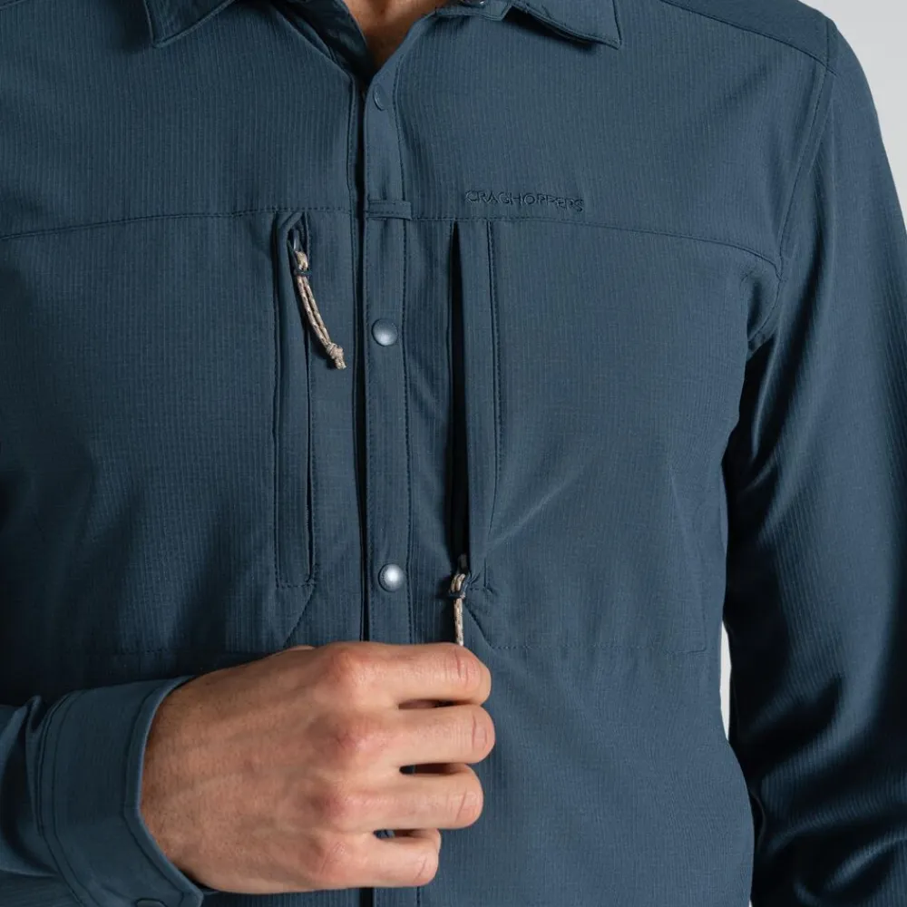 Heren Craghoppers Nosilife Pro Long Sleeved Shirt III