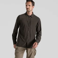 Heren Craghoppers Nosilife Pro Long Sleeved Shirt III