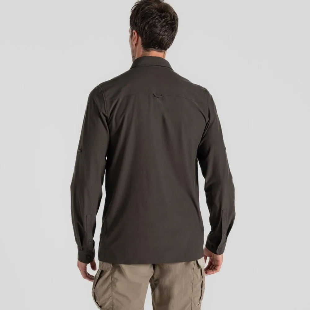 Heren Craghoppers Nosilife Pro Long Sleeved Shirt III