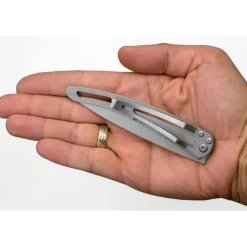 Deejo Serrated 37g titanium