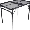 Defa Zwarte aluminium tafel 90x60x70