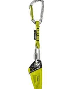 Edelrid Ohm - klimassistent bij zwaardere voorklimmer