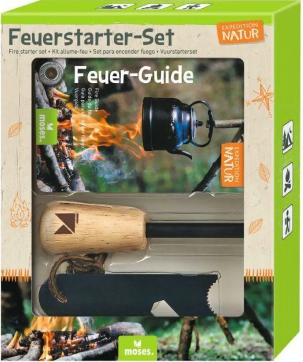 Kinderen expeditie natuur Vuurstart set