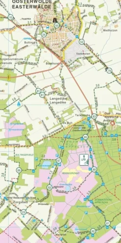 Falkplan Fietskaart 04 Drenthe West