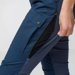 DAMES Fjallraven Abisko Hybrid Trail trousers W