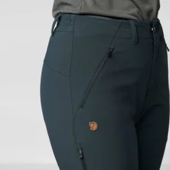 DAMES Fjallraven Abisko trail stretch trousers W