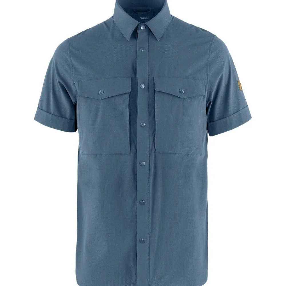Heren Fjallraven Abisko Trekking shirt SS M