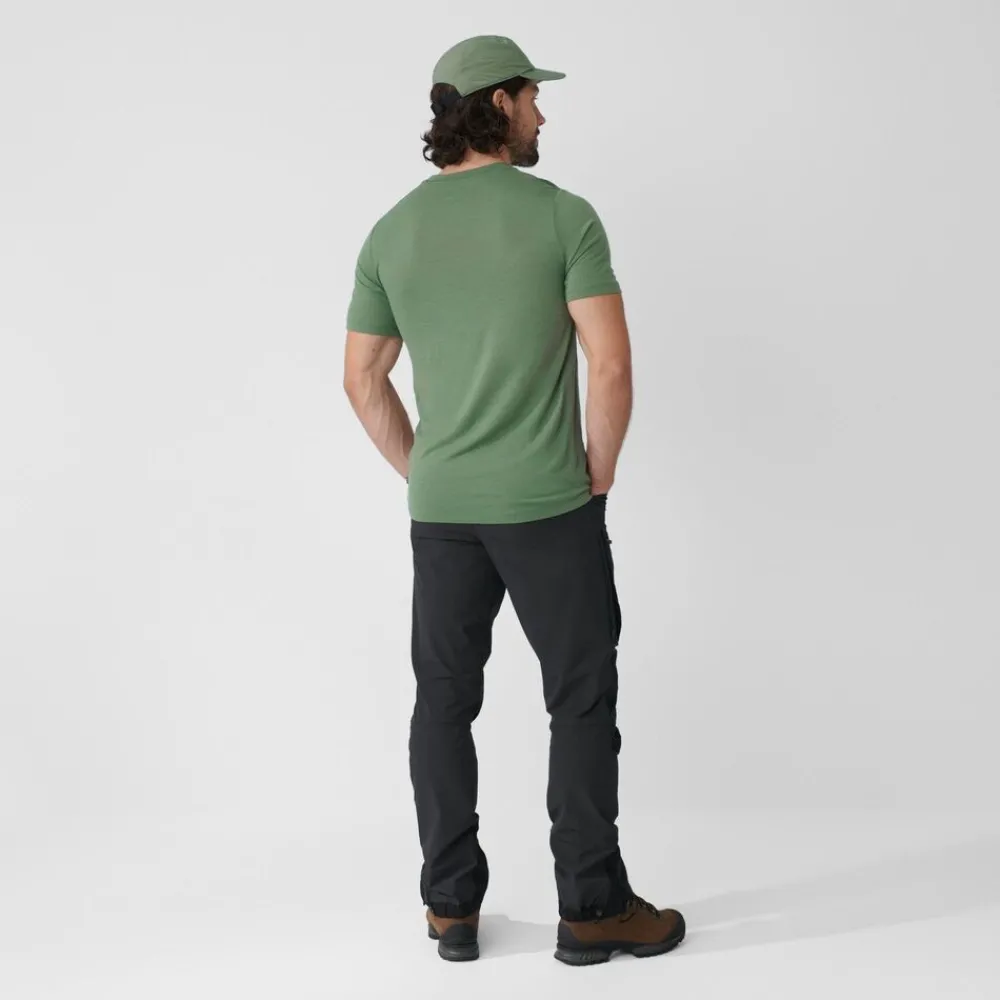 Heren Fjallraven Abisko wool classic SS m