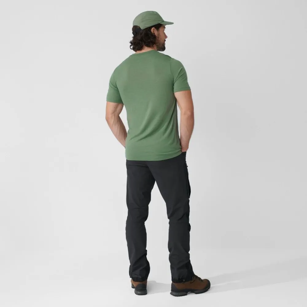 Heren Fjallraven Abisko wool classic SS m