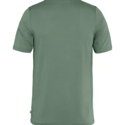 Heren Fjallraven Abisko wool logo SS M