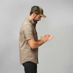 Heren Fjallraven Ovik air stretch SS shirt M