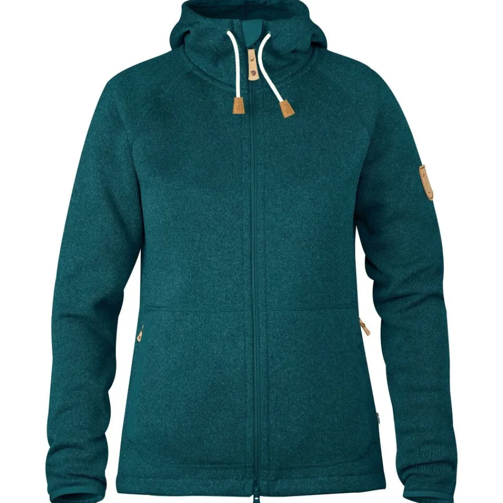 DAMES Fjallraven ovik fleece hoodie women
