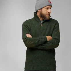 Heren Fjallraven Ovik half zip knit M