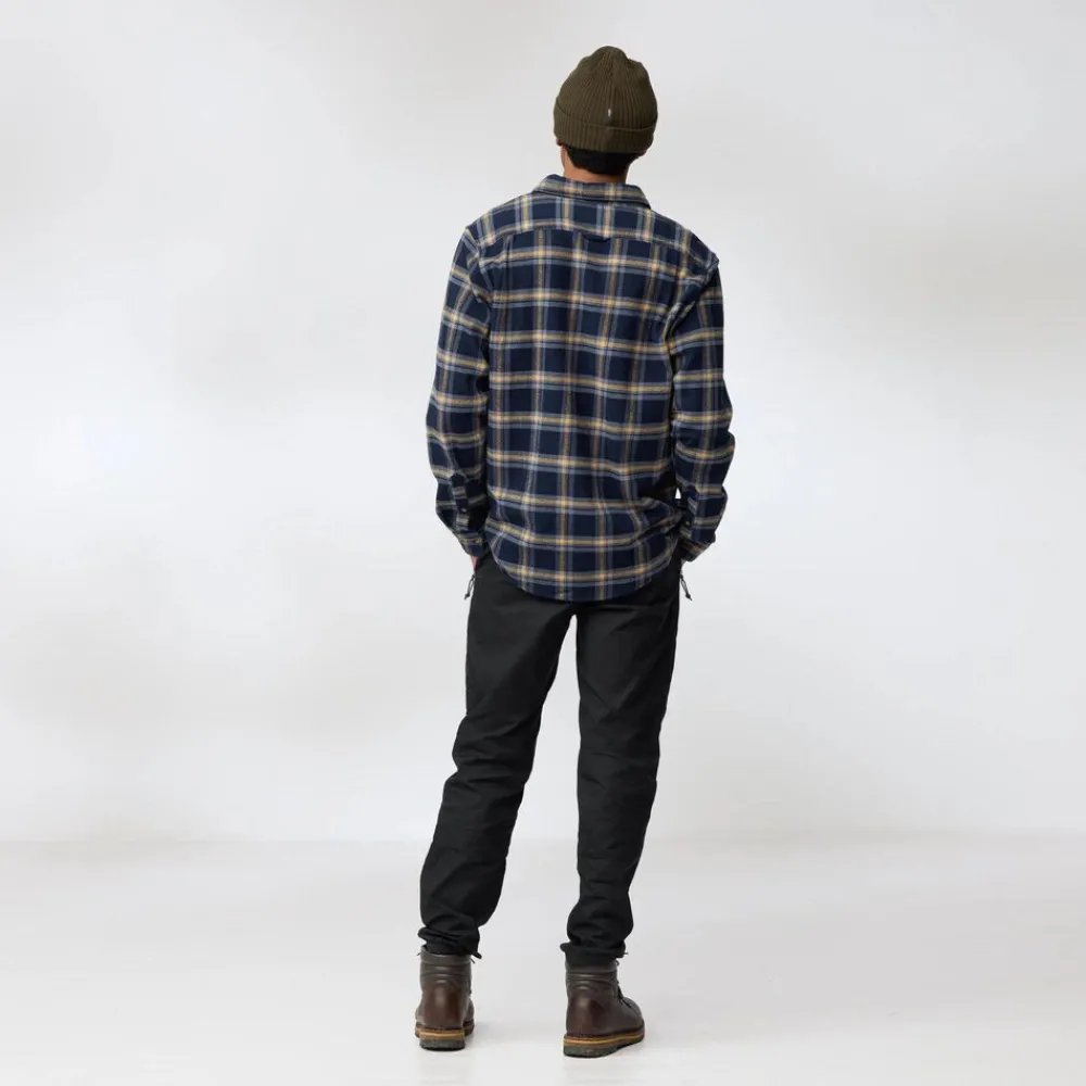 Heren Fjallraven Ovik Heavy Flannel shirt M
