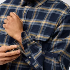 Heren Fjallraven Ovik Heavy Flannel shirt M