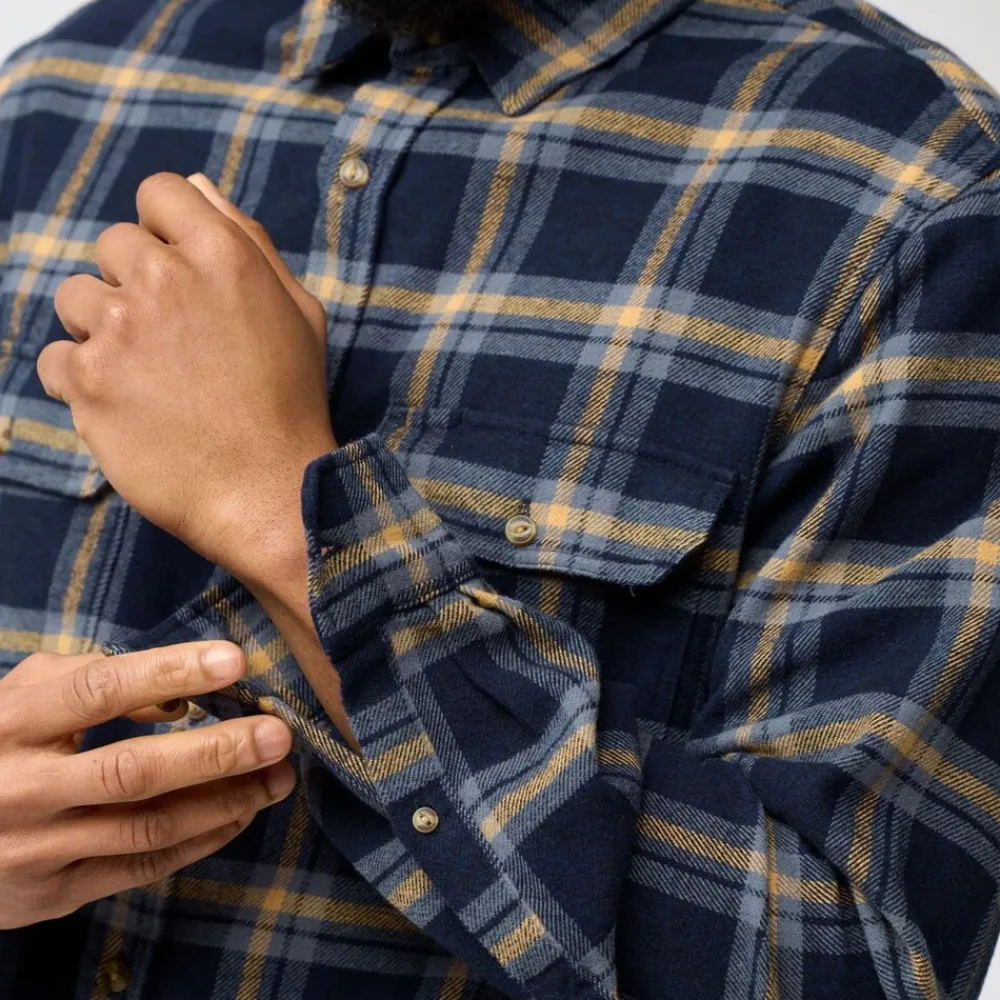 Heren Fjallraven Ovik Heavy Flannel shirt M