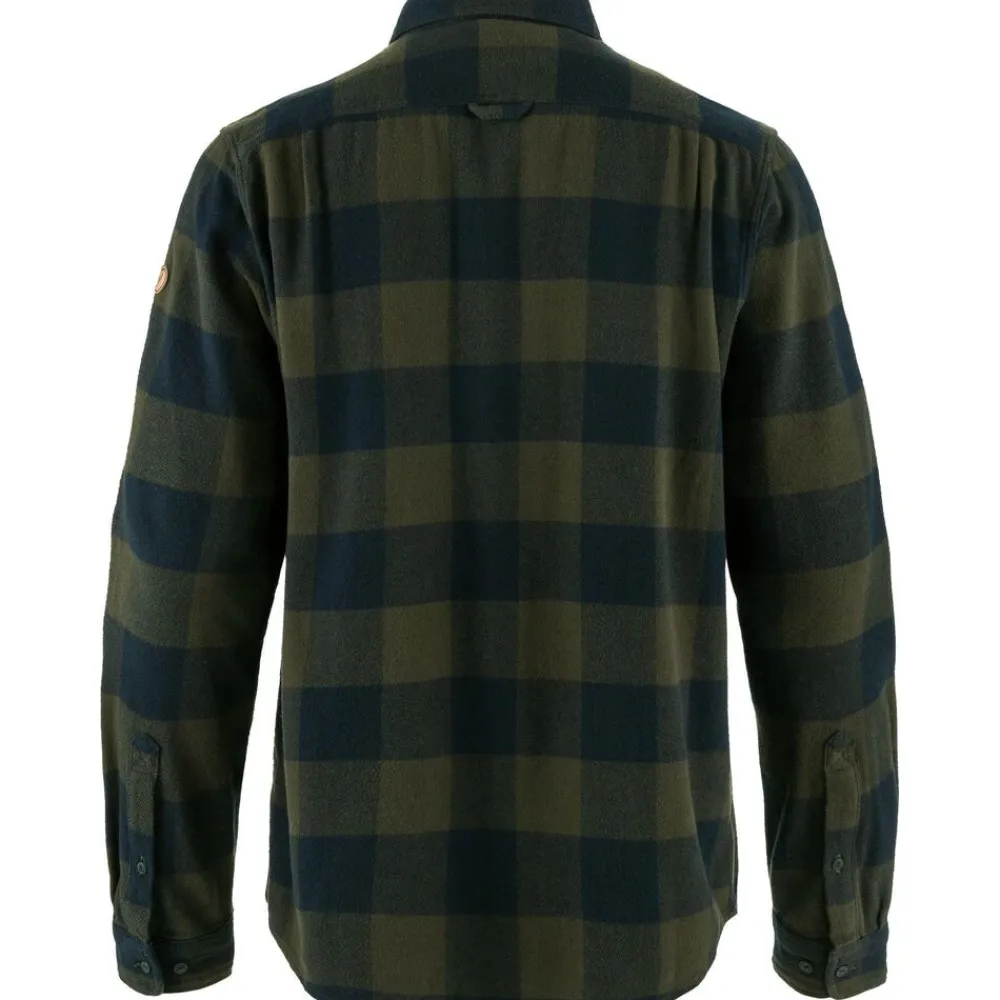 Heren Fjallraven Ovik Heavy Flannel shirt M