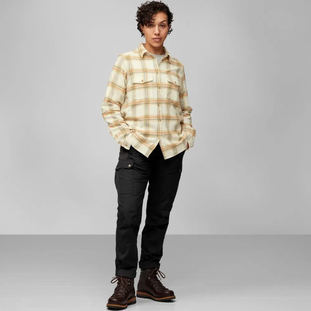DAMES Fjallraven Ovik heavy flannel shirt W