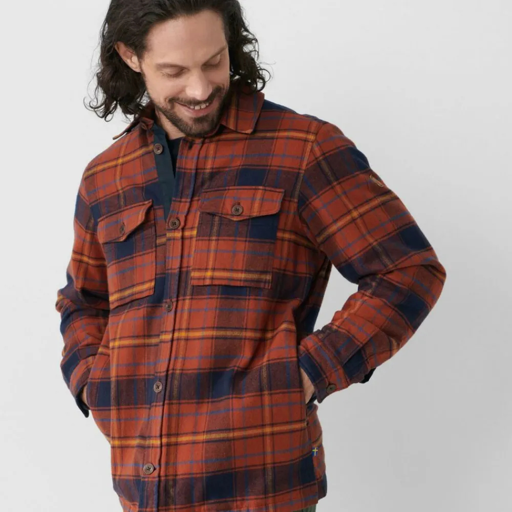 Heren Fjallraven Ovik light padded shirt M