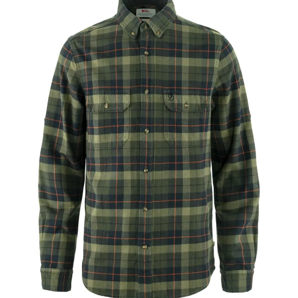 Heren Fjallraven Singi Heavy flannel shirt M