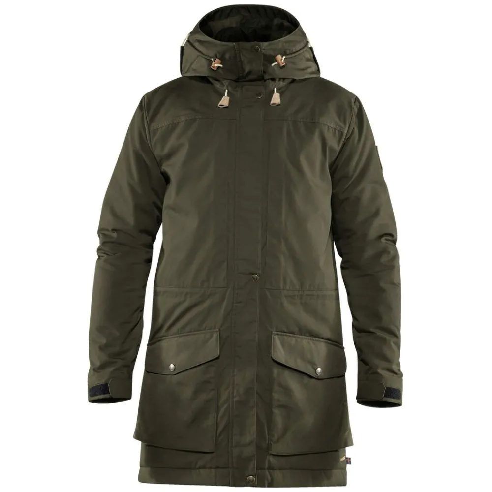 Heren Fjallraven Singi wool padded parka m