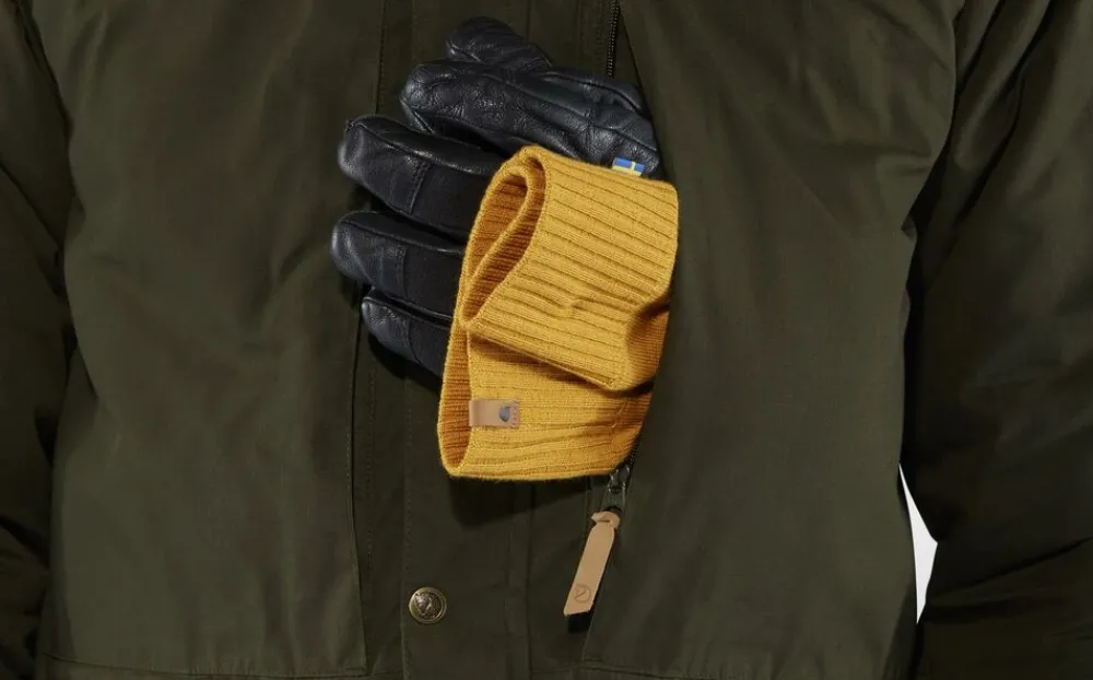 Heren Fjallraven Singi wool padded parka m