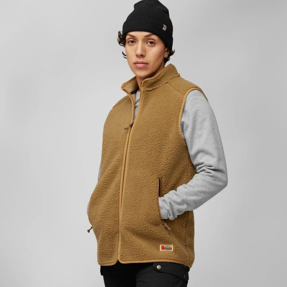 DAMES Fjallraven Vardag pile fleece vest W