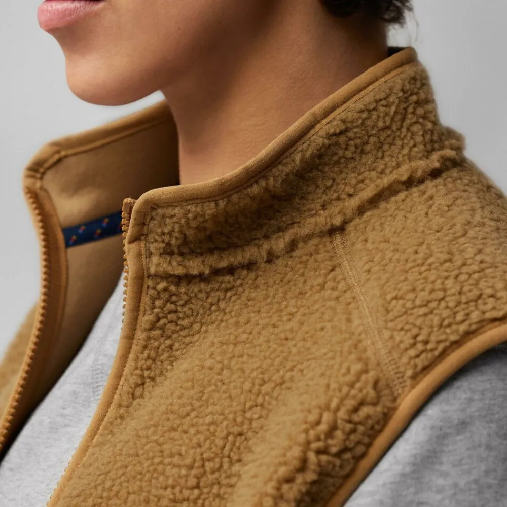 DAMES Fjallraven Vardag pile fleece vest W