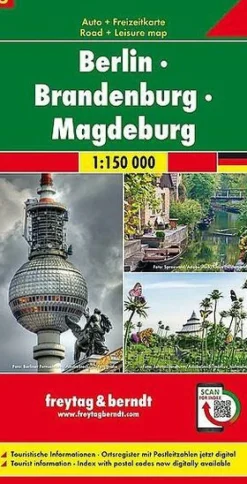 Freytag & Berndt Wegenkaart 05 Berlin - Brandenburg