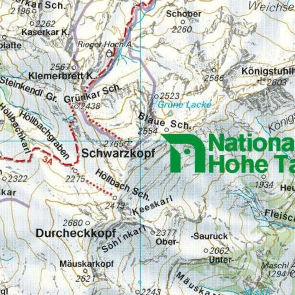 Freytag en Berndt Wandelkaart WK120 Grossglockner