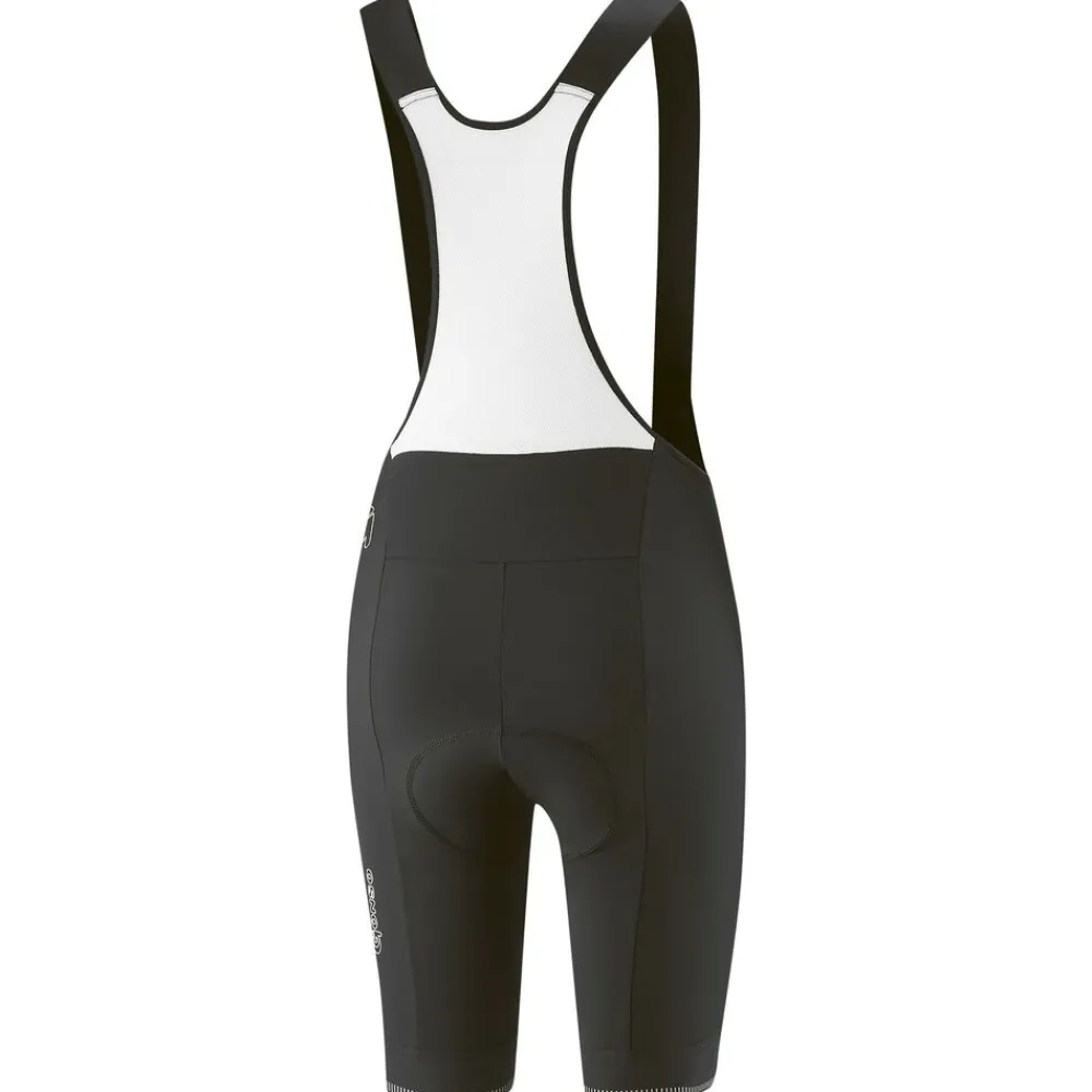 DAMES Gonso Sitivo W bib shorts black/bright green