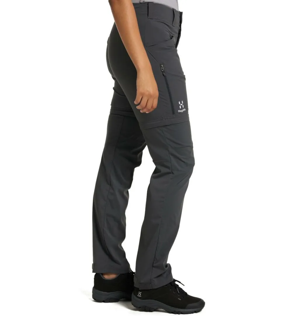 DAMES Haglofs Lite standard zip-off pants women