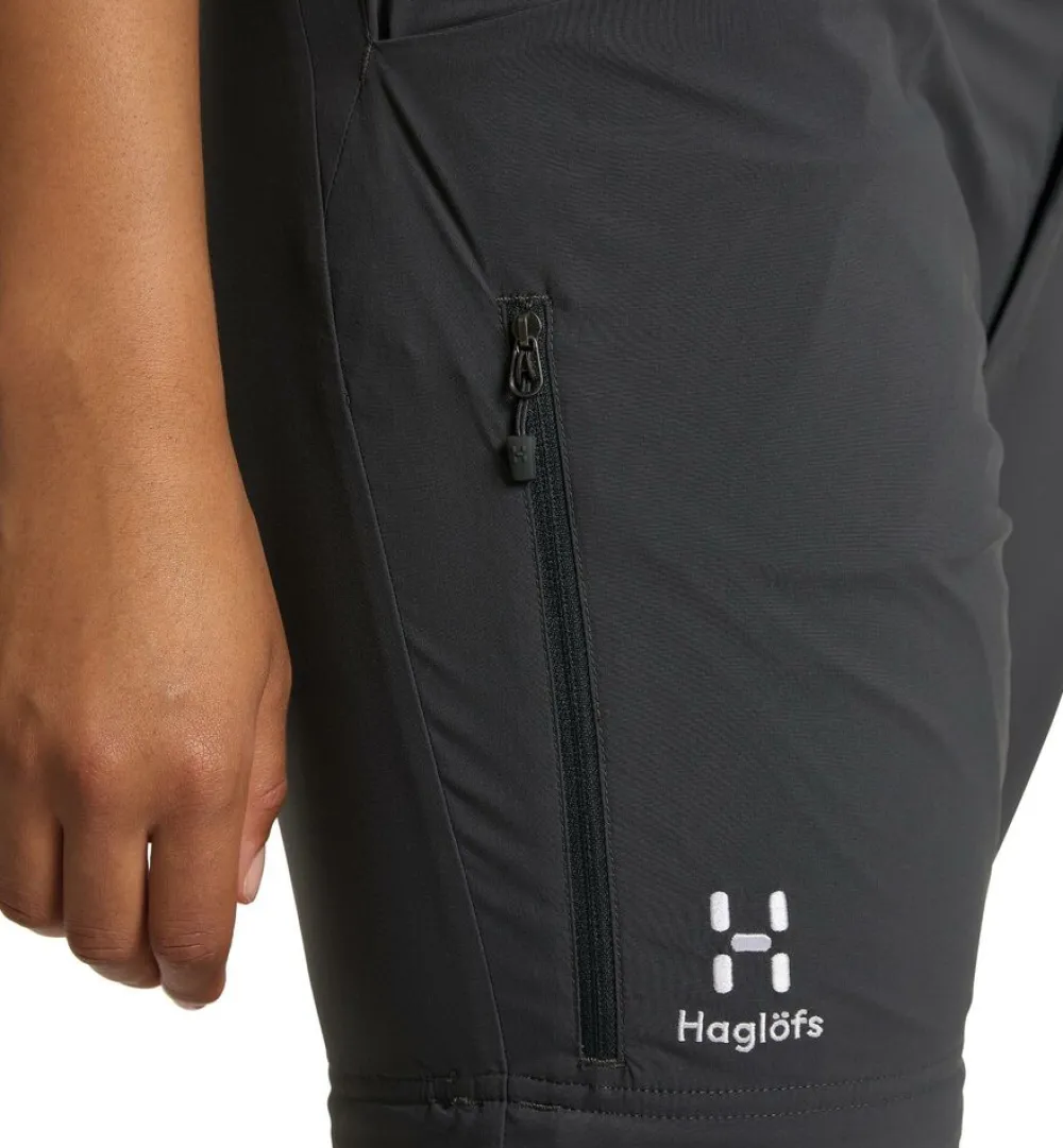 DAMES Haglofs Lite standard zip-off pants women
