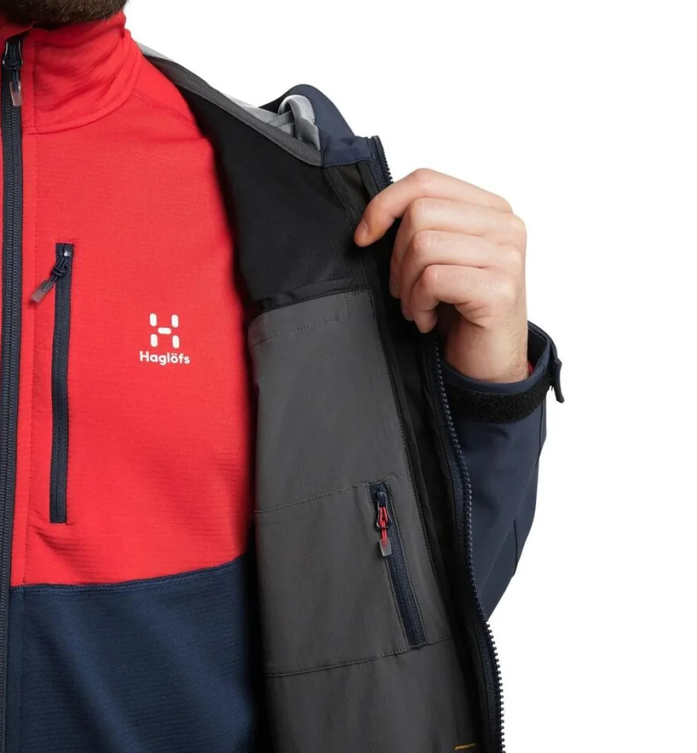 Heren Haglofs Roc sight softshell jacket men