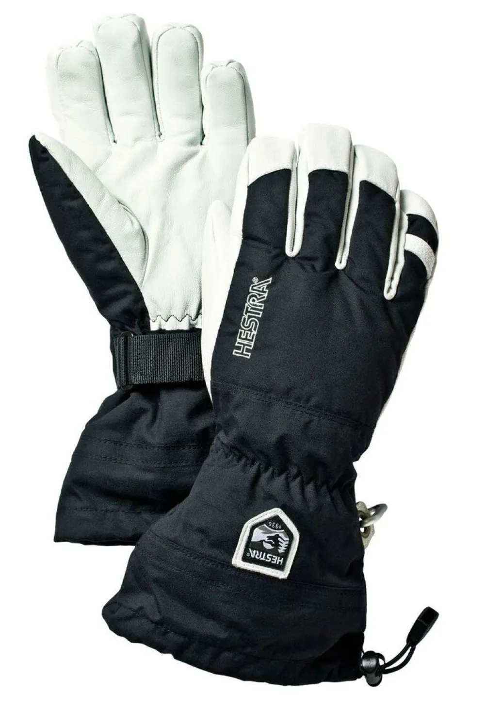 DAMES Hestra Army leather heli ski 5 finger