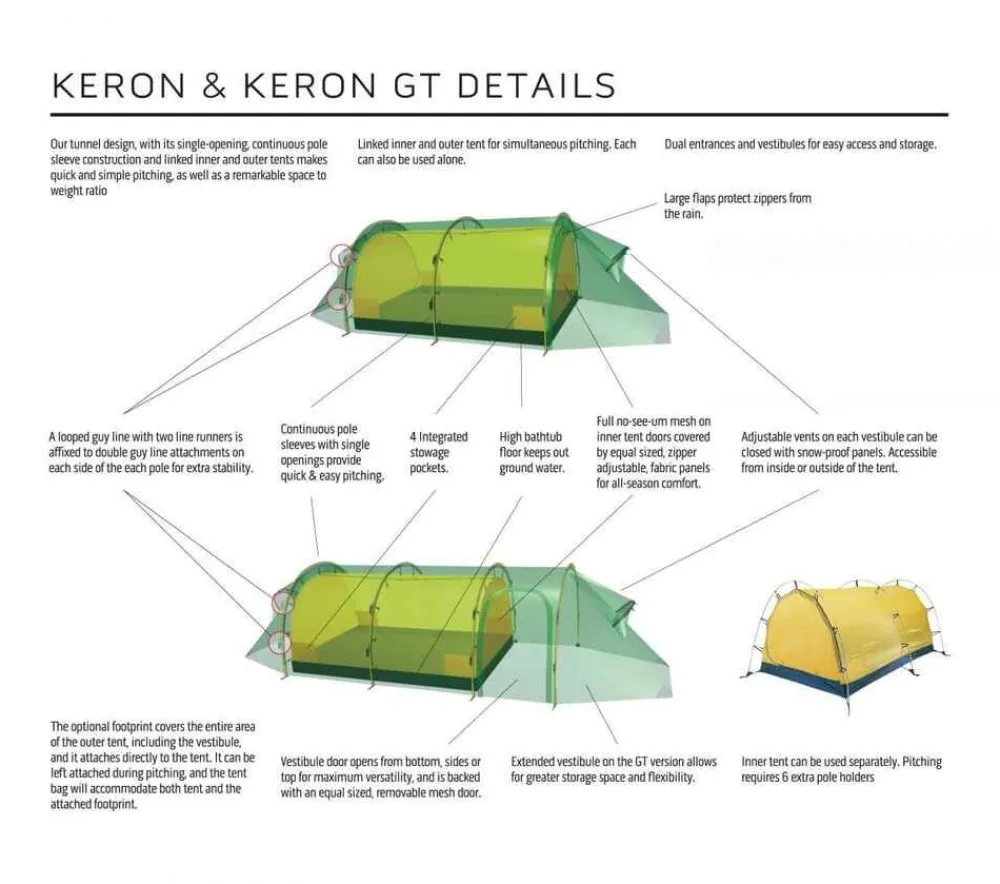 Hilleberg Keron 3 GT Driepersoonstent