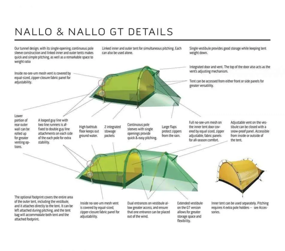 Hilleberg Nallo 3 Driepersoonstent