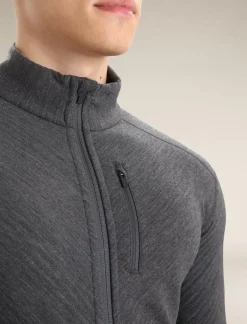 Heren Icebreaker M Descender LS Zip