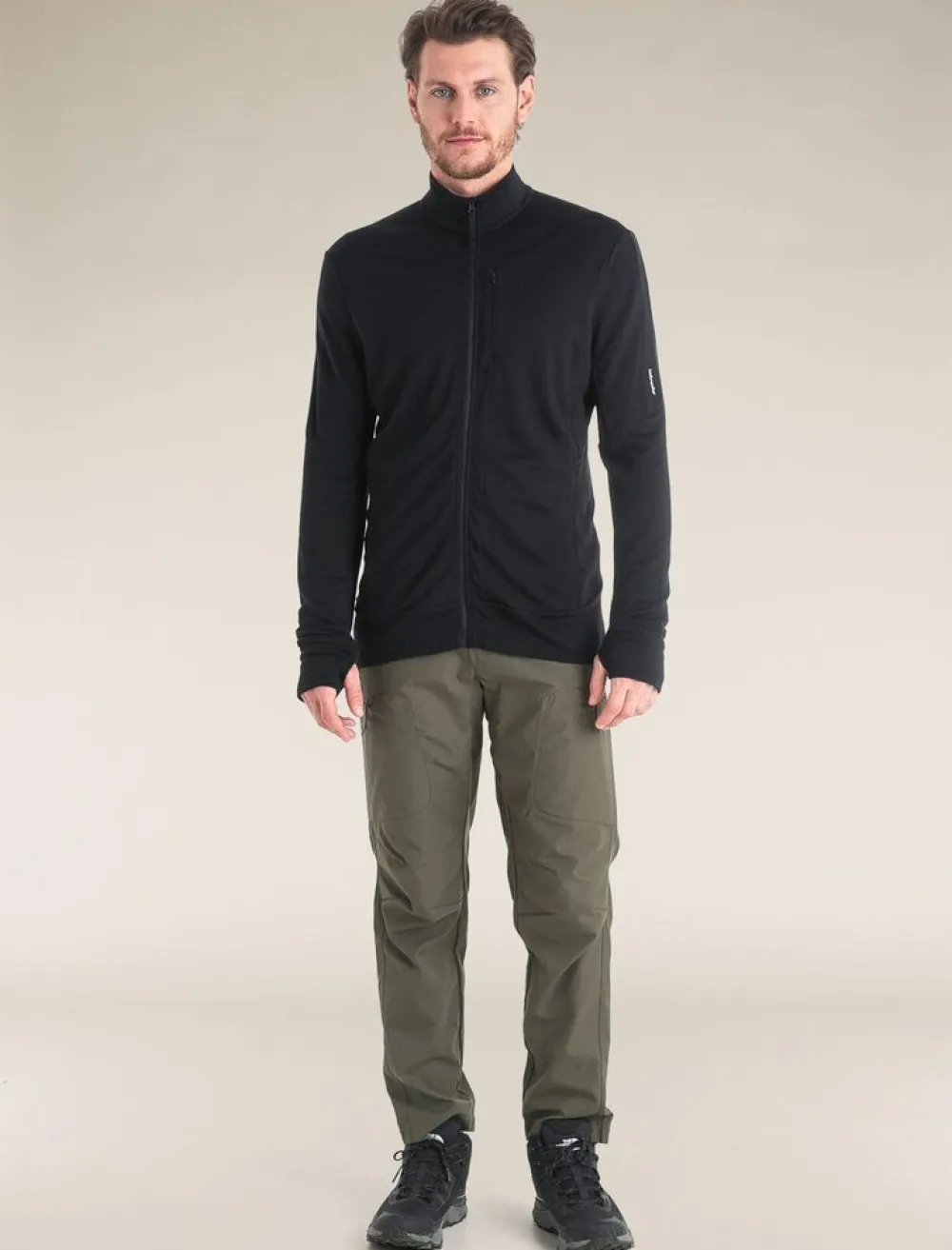 Heren Icebreaker M merino 260 quantum IV LS Zip