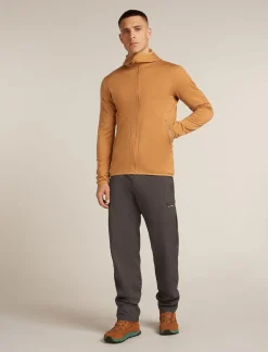 Heren Icebreaker M Merino 560 RealFleece Elemental LS Zip Hoodie