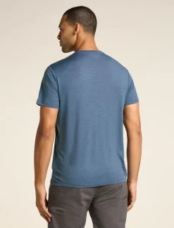 Heren Icebreaker M Merino 150 tech-lite t-shirt 'van camp'