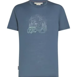 Heren Icebreaker M Merino 150 tech-lite t-shirt 'van camp'
